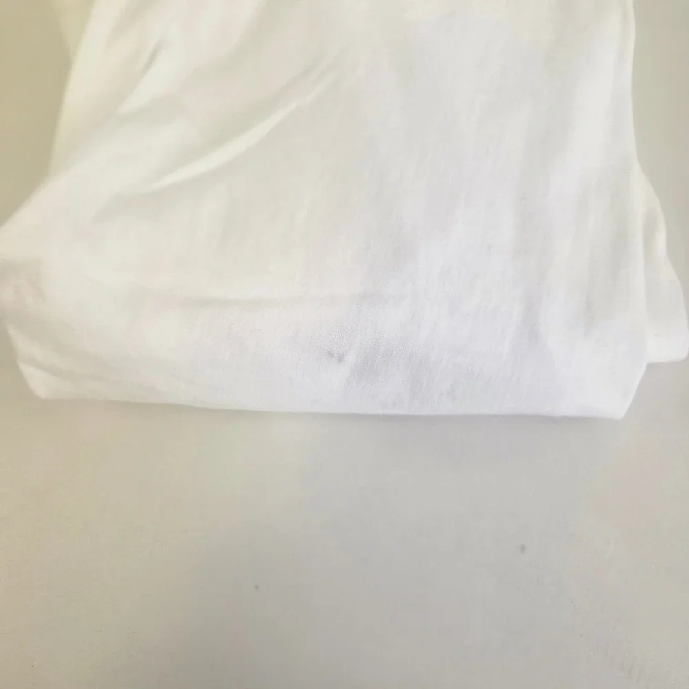 White House Black Market High Rise Wide Leg Sailor Pants White Silver Button 00L - Picture 10 of 11